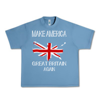 Pebble Blue make america great britain again funny uk us Urban Heavy Tee - linhVisuals