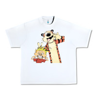 White calvin Urban Heavy Tee - linhVisuals