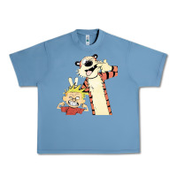 Pebble Blue calvin Urban Heavy Tee - linhVisuals