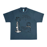 Midnight Navy calvin Urban Heavy Tee - linhVisuals