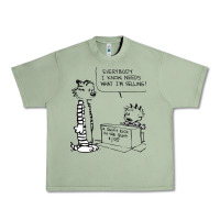Oil Green calvin Urban Heavy Tee - linhVisuals
