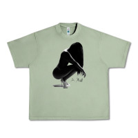 Oil Green K. Michelle Urban Heavy Tee - linhVisuals