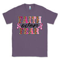 Lavender faıth over fear Classic Tee - BarkalooDesign