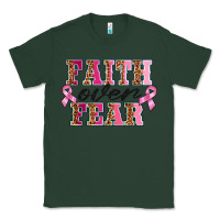 Sports Green faıth over fear Classic Tee - BarkalooDesign