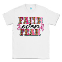 White faıth over fear Classic Tee - BarkalooDesign