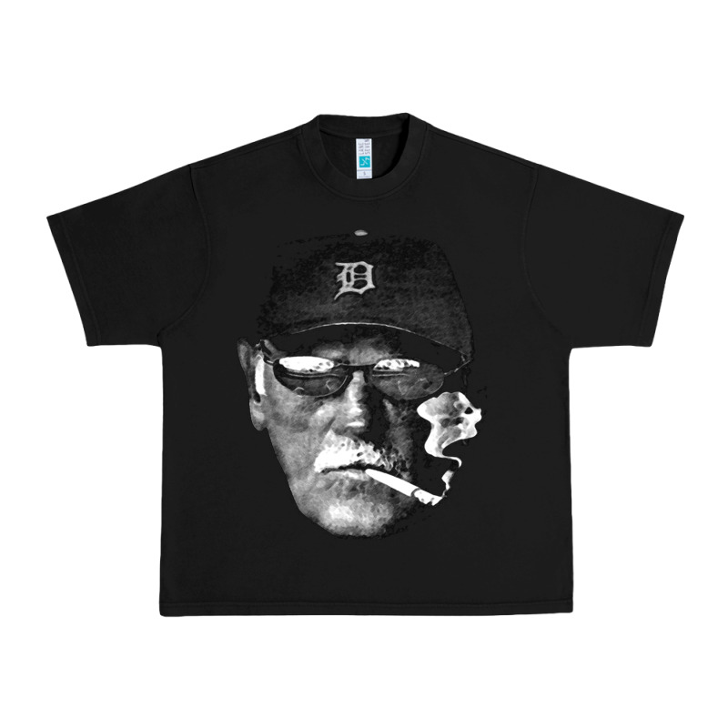 Newcigarette Smoking Jim Leyland Urban Heavy Tee by linhVisuals | Teevron