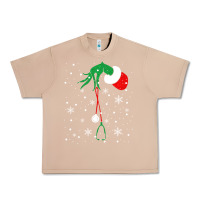 Burro newchristmas grinch hand holding a stethoscope Urban Heavy Tee - linhVisuals