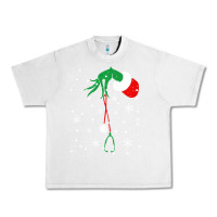 Lunar Rock newchristmas grinch hand holding a stethoscope Urban Heavy Tee - linhVisuals