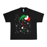 Newchristmas Grinch Hand Holding A Stethoscope Urban Heavy Tee | Teevron