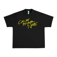 Black Call Me By Your Name Urban Heavy Tee - linhVisuals