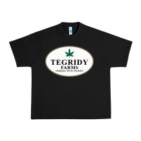 Black tegridy farms Urban Heavy Tee - linhVisuals
