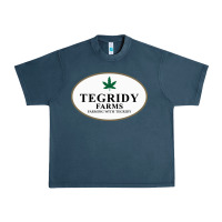 Midnight Navy tegridy farms Urban Heavy Tee - linhVisuals