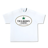 White tegridy farms Urban Heavy Tee - linhVisuals