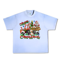 Grape Ice Merry Christmas  tractor Urban Heavy Tee - CowhideDigitalArt
