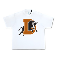 White Durham-bulls Urban Heavy Tee - linhVisuals
