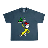 Midnight Navy green eggs and ham Urban Heavy Tee - linhVisuals
