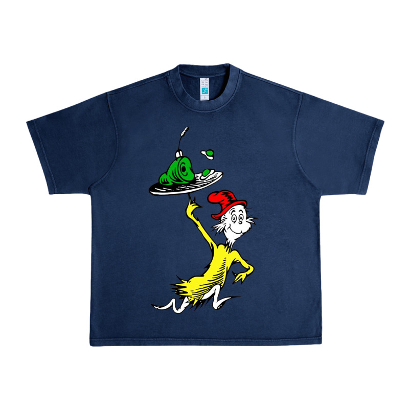 Green Eggs And Ham Urban Heavy Tee by linhVisuals | Teevron