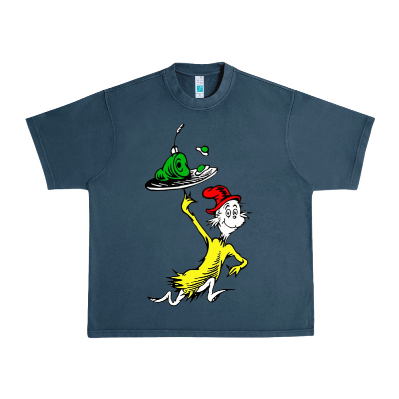 Green Eggs And Ham Urban Heavy Tee by linhVisuals | Teevron