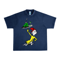 Navy green eggs and ham Urban Heavy Tee - linhVisuals