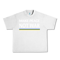 Lunar Rock make peace not war Urban Heavy Tee - linhVisuals