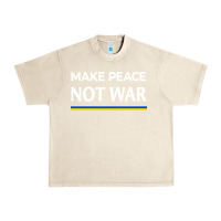 Sandshell make peace not war Urban Heavy Tee - linhVisuals
