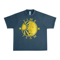 Midnight Navy time team television Urban Heavy Tee - linhVisuals