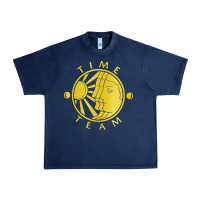 Navy time team television Urban Heavy Tee - linhVisuals