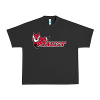 Pigment Black marist red foxes Urban Heavy Tee - linhVisuals