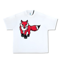 White marist red foxes Urban Heavy Tee - linhVisuals
