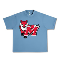 Pebble Blue marist red foxes Urban Heavy Tee - linhVisuals