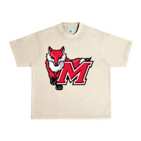Sandshell marist red foxes Urban Heavy Tee - linhVisuals