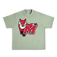 Oil Green marist red foxes Urban Heavy Tee - linhVisuals