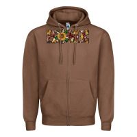 Chestnut christmas home with windmill Zipper Hoodie - RanaPortraitStore