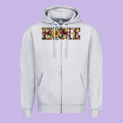 Christmas Home With Windmill Zipper Hoodie Designed By Ranaportraitstore