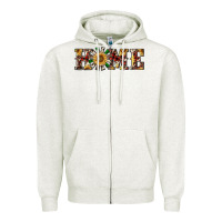 Oatmeal Heather christmas home with windmill Zipper Hoodie - RanaPortraitStore