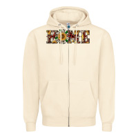 Sandshell christmas home with windmill Zipper Hoodie - RanaPortraitStore