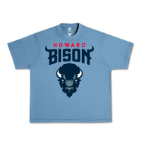 Pebble Blue howard bison Urban Heavy Tee - linhVisuals
