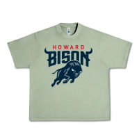 Oil Green howard bison Urban Heavy Tee - linhVisuals
