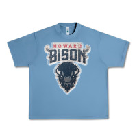 Pebble Blue howard bison Urban Heavy Tee - linhVisuals
