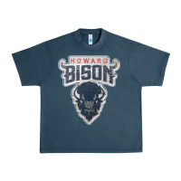 Midnight Navy howard bison Urban Heavy Tee - linhVisuals