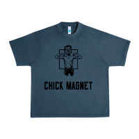 Midnight Navy chick magnet Urban Heavy Tee - linhVisuals