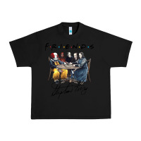 Black Horror friends Urban Heavy Tee - linhVisuals