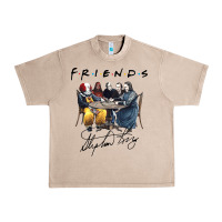 French Oak Horror friends Urban Heavy Tee - linhVisuals