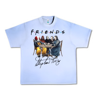 Grape Ice Horror friends Urban Heavy Tee - linhVisuals