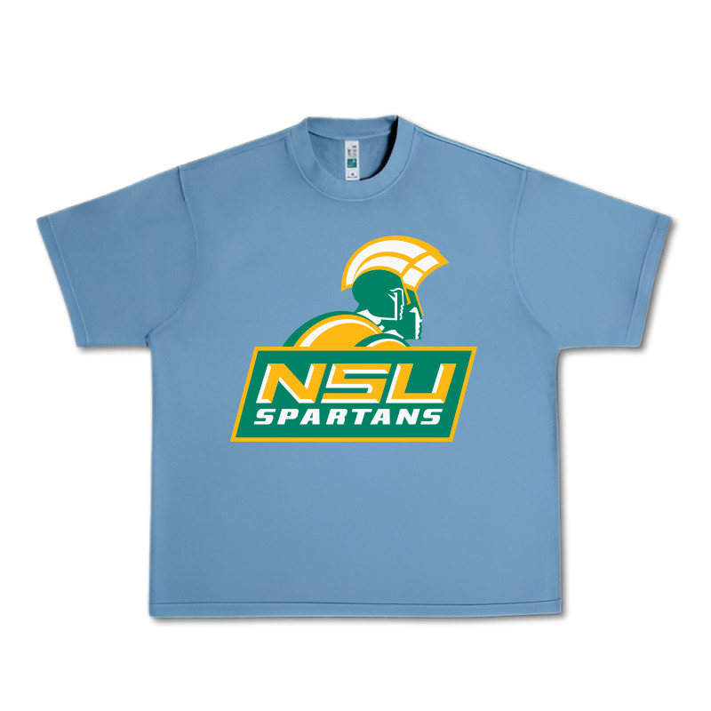 Norfolk State Spartans Urban Heavy Tee by linhVisuals | Teevron
