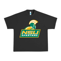 Pigment Black norfolk state spartans Urban Heavy Tee - linhVisuals