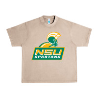French Oak norfolk state spartans Urban Heavy Tee - linhVisuals