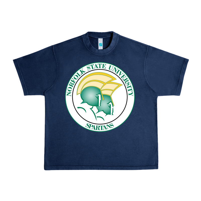 Norfolk State Spartans Urban Heavy Tee by linhVisuals | Teevron