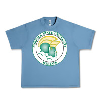 Pebble Blue norfolk state spartans Urban Heavy Tee - linhVisuals