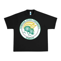 Black norfolk state spartans Urban Heavy Tee - linhVisuals